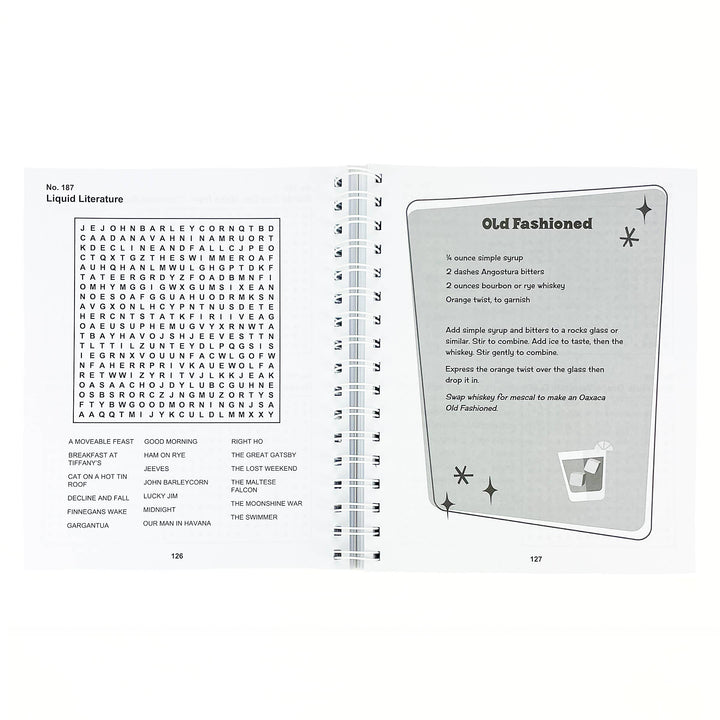 The Art of Mixology: Word Search Intoxicating Puzzles