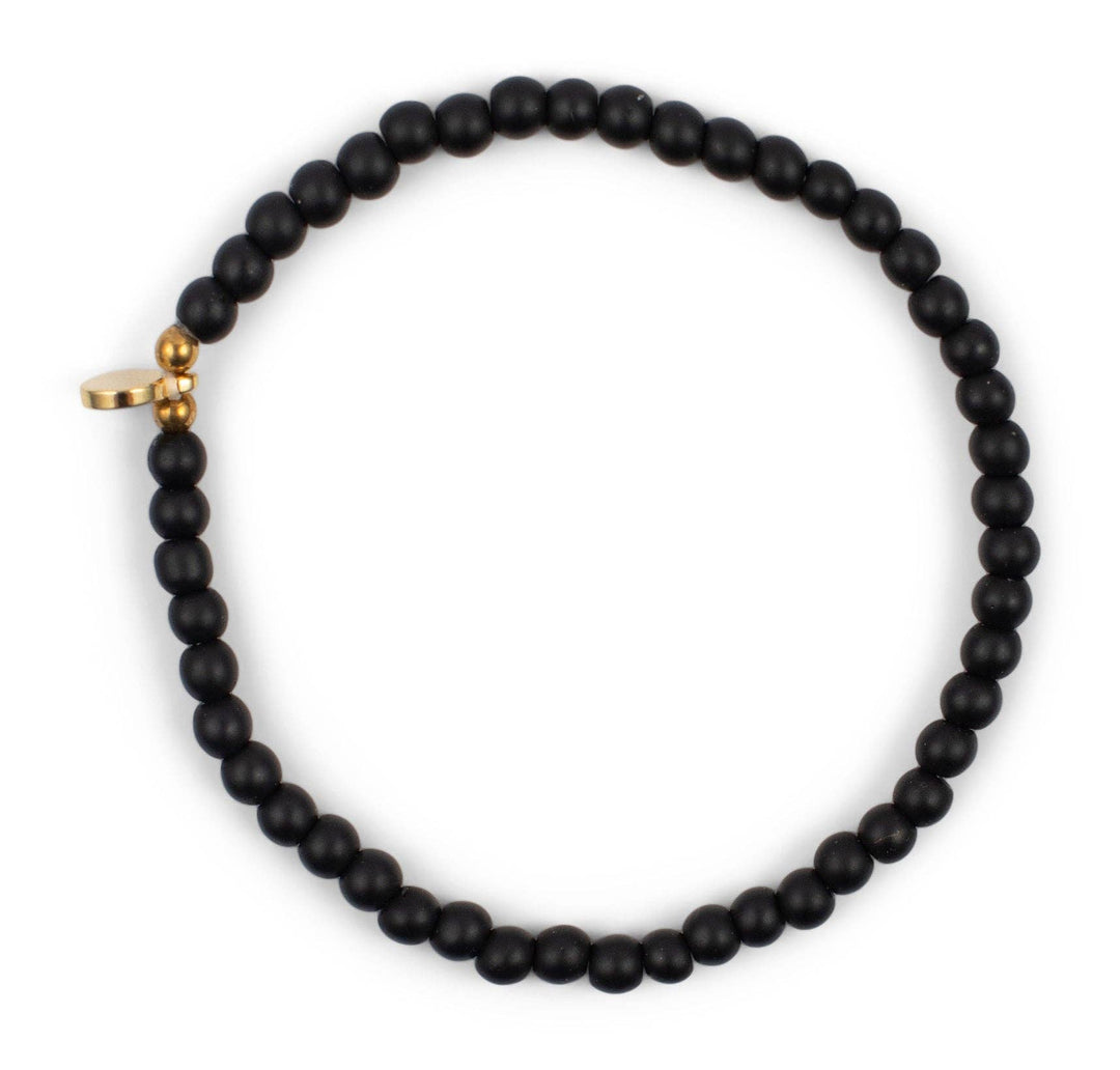 Signature Stone Stacking Bracelet: Lavastone