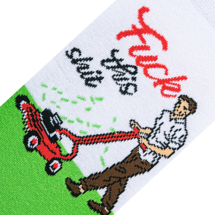 "F" This Grass - Mens Crew Folded