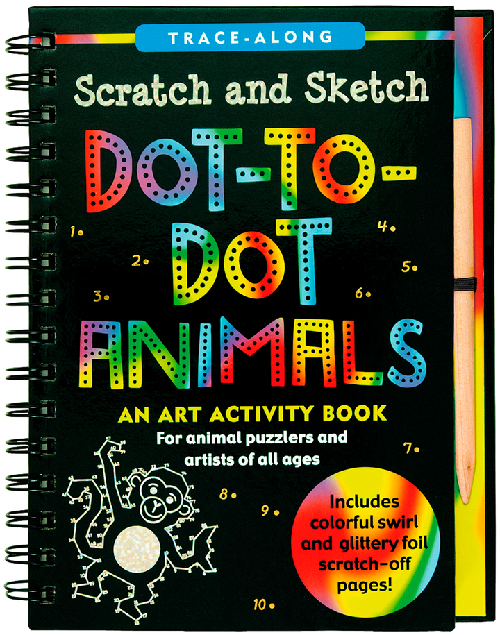 Dot-to-Dot Animals Scratch and Sketch