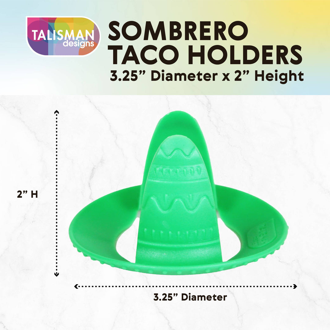 Sombrero Taco Holders - Set of 4