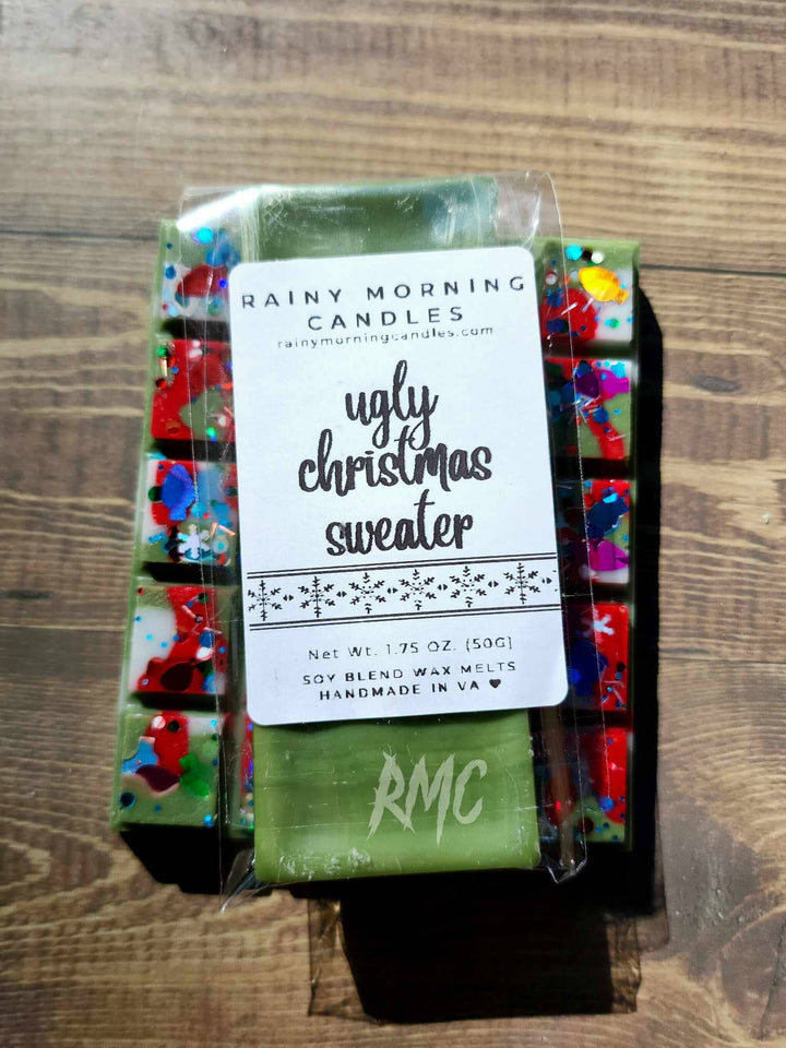 Ugly Christmas Sweater | Holiday Snap Bar Wax Melt