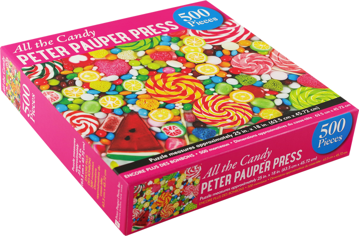 All The Candy 500 Piece Jigsaw Puzzle