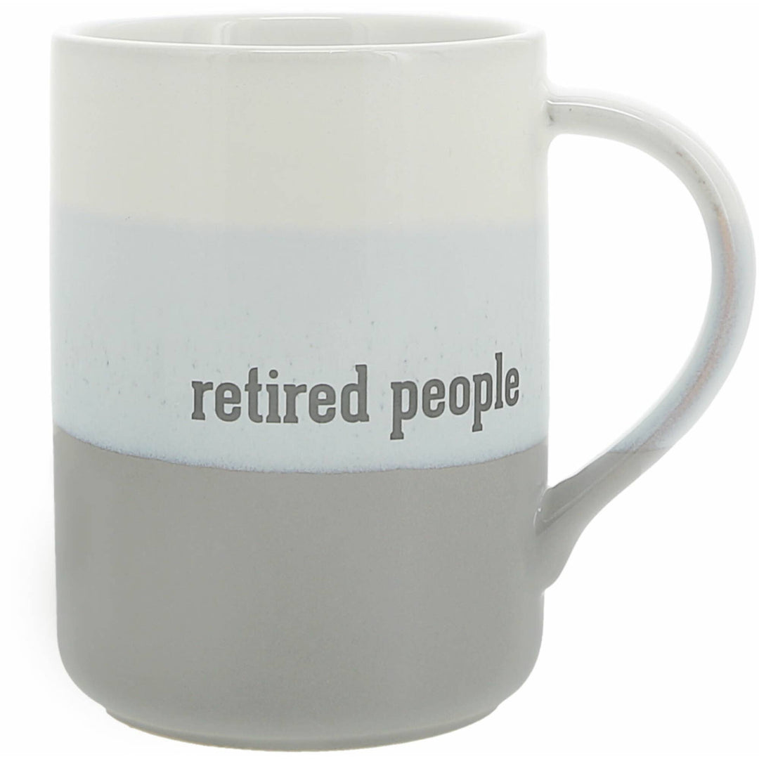 Retired People - 18 oz Mug