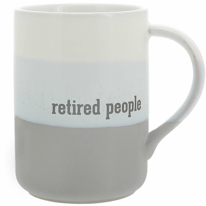Retired People - 18 oz Mug