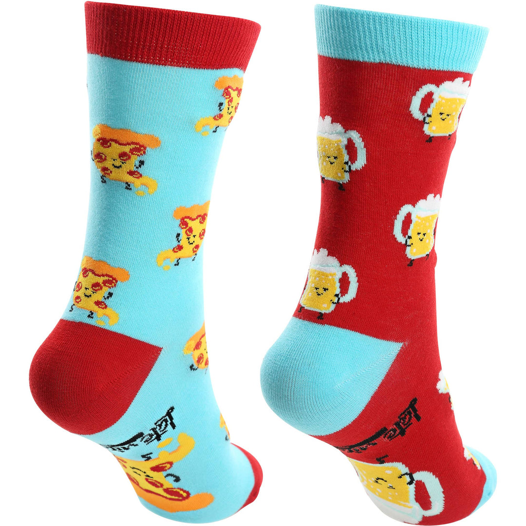 Beer and Pizza - M/L Unisex Sock