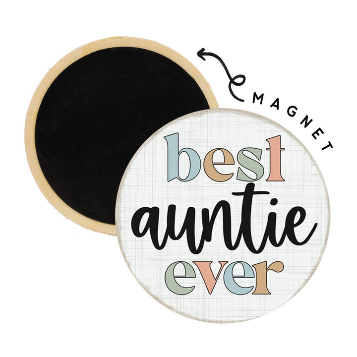 Best Ever Colorful - Round Magnets