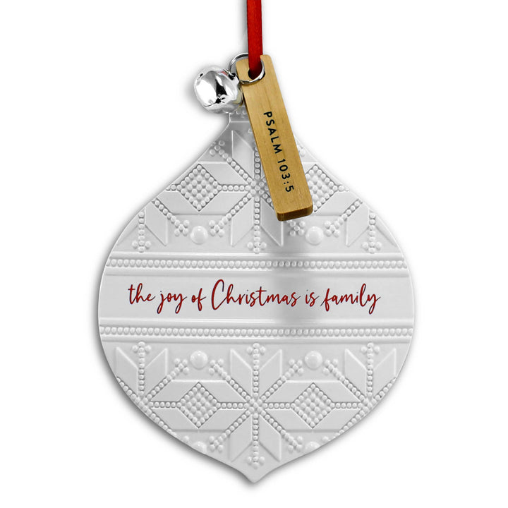 LCP Christmas Ornament Knit Joy Of Christmas