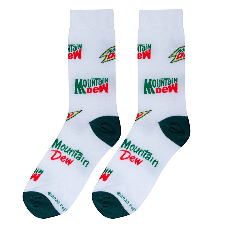 Crazy Socks - Mens Crew - Mountain Dew