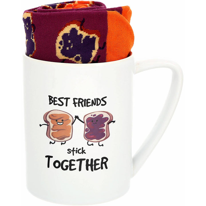 Stick Together - 18 oz Mug and Sock Set