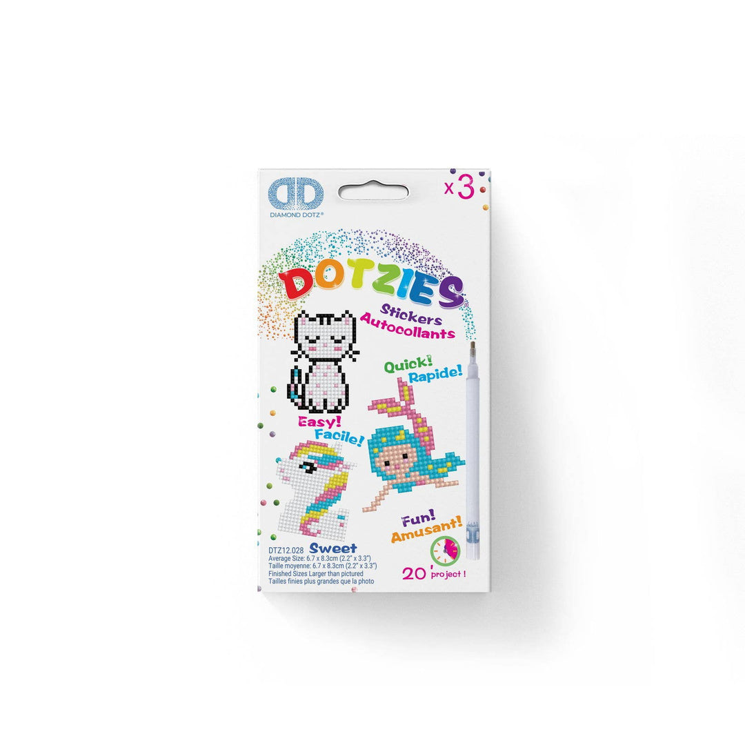 Diamond Dotz Dotzies Stickers - Sweet