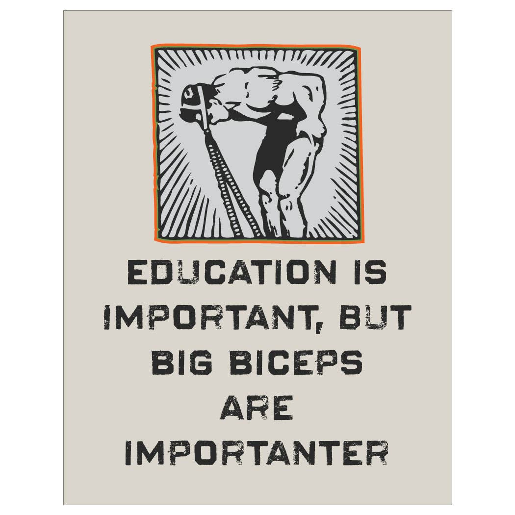 2.5'' x 3.5'' Education is Important, But... Magnet