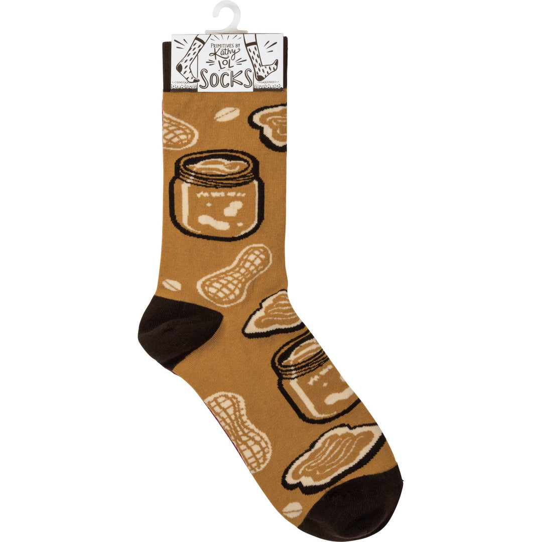 Peanut Butter And Jelly Socks
