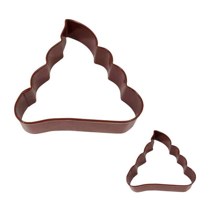 Poop Emoji 2 PC Cookie Cutter Set