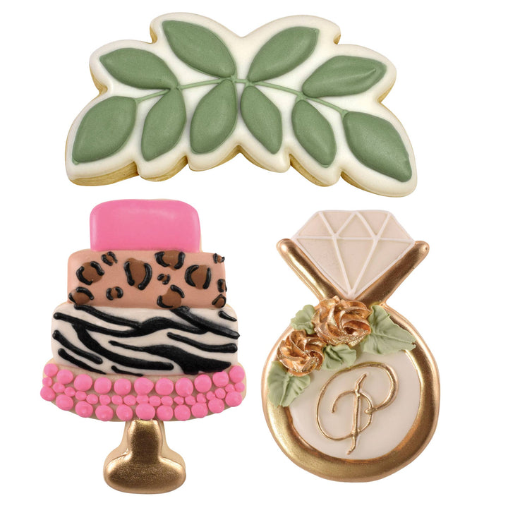Wedding 3 PC Cookie Cutter Set