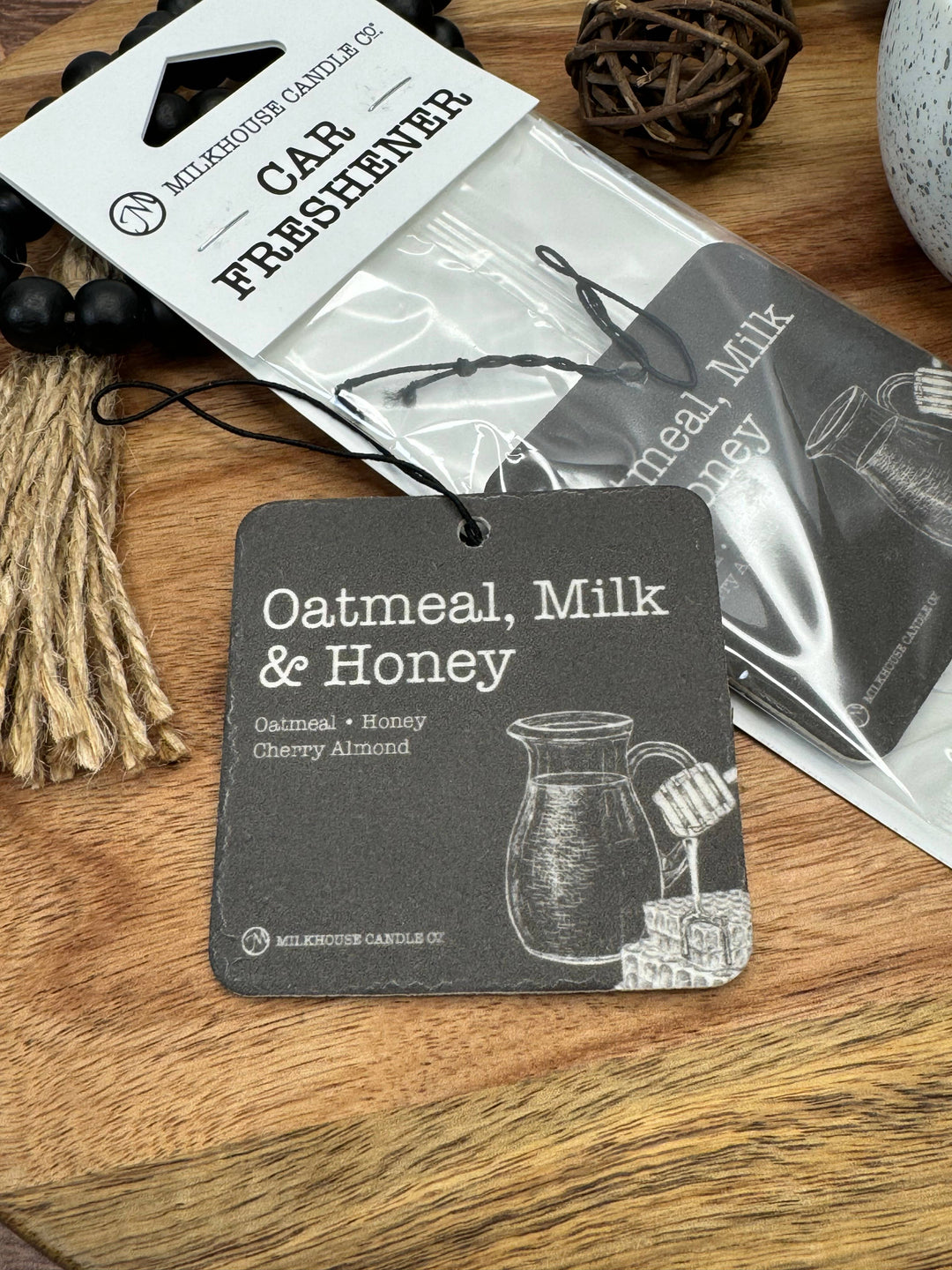 Oatmeal, Milk & Honey Car Freshener: