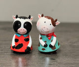 Udderly Cute Cows Salt & Pepper Set