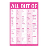 All Out Of Pad® with Magnet  (Pink / Original)