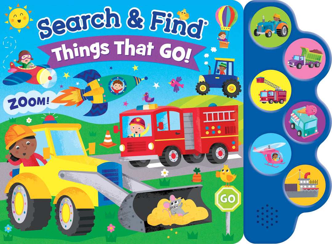 Search & Find: Things that Go (6-Button Sound Book)