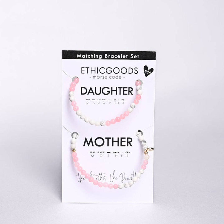 Morse Code Matching Set Kid & Adult| MOTHER & MINI DAUGHTER