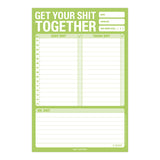 Get Your Shit Together Pad (Green)