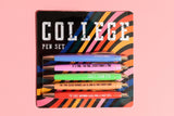 College Pen Set