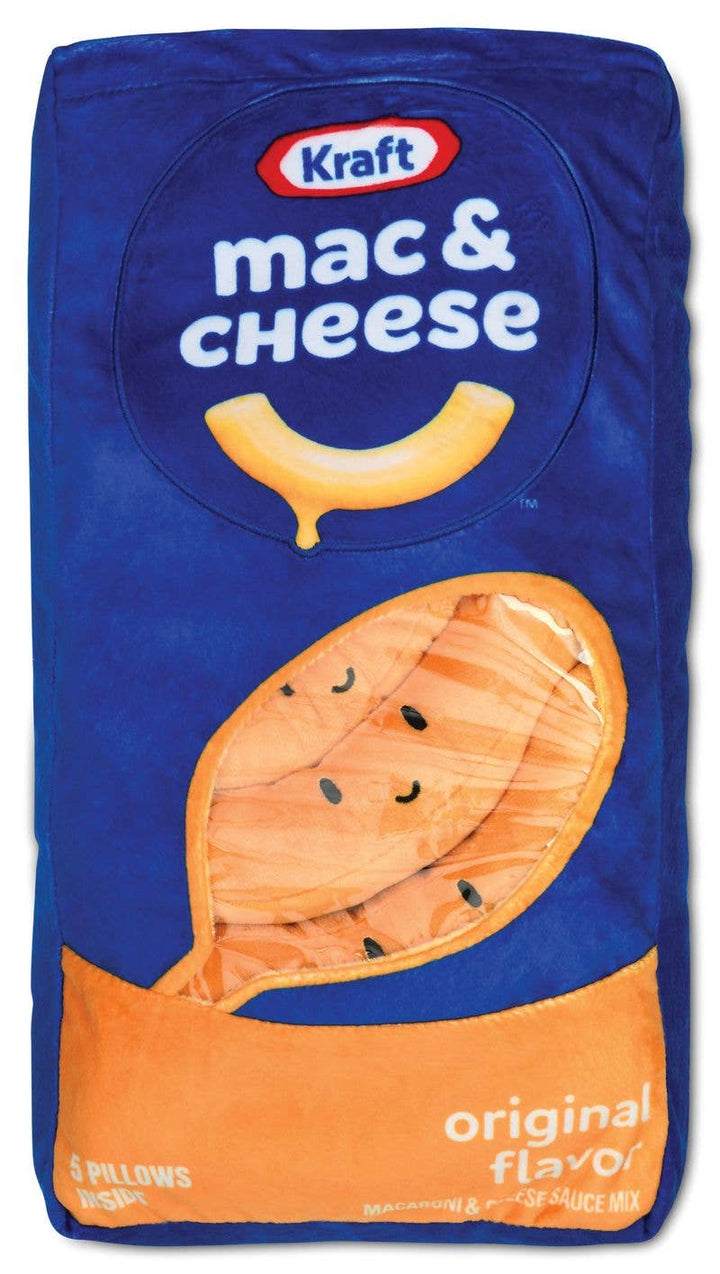 Kraft Mac and Cheese Packaging Plush