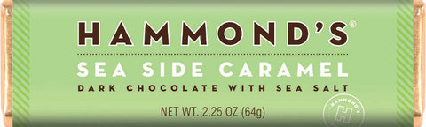 Sea Side Caramel Dark Chocolate Candy Bar 2.25oz