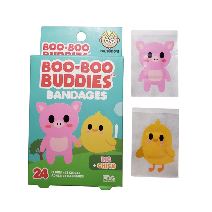 Pig and Chick Bandages