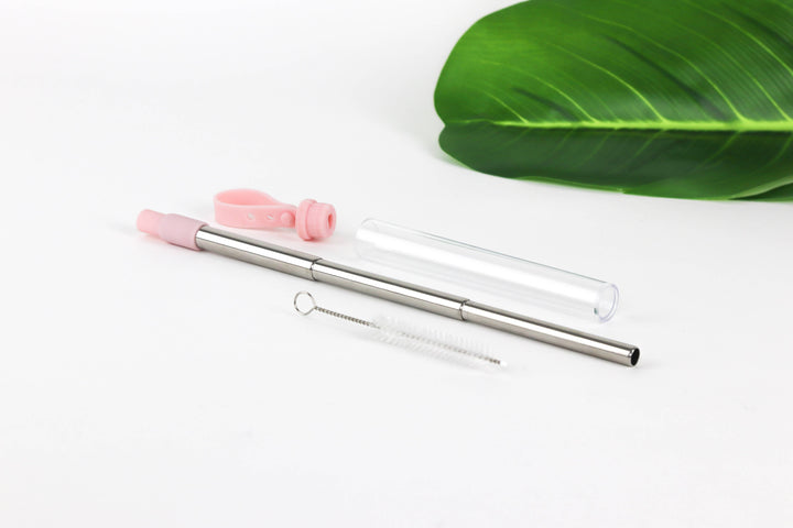 Krumbs Kitchen Expandable Steel Straw