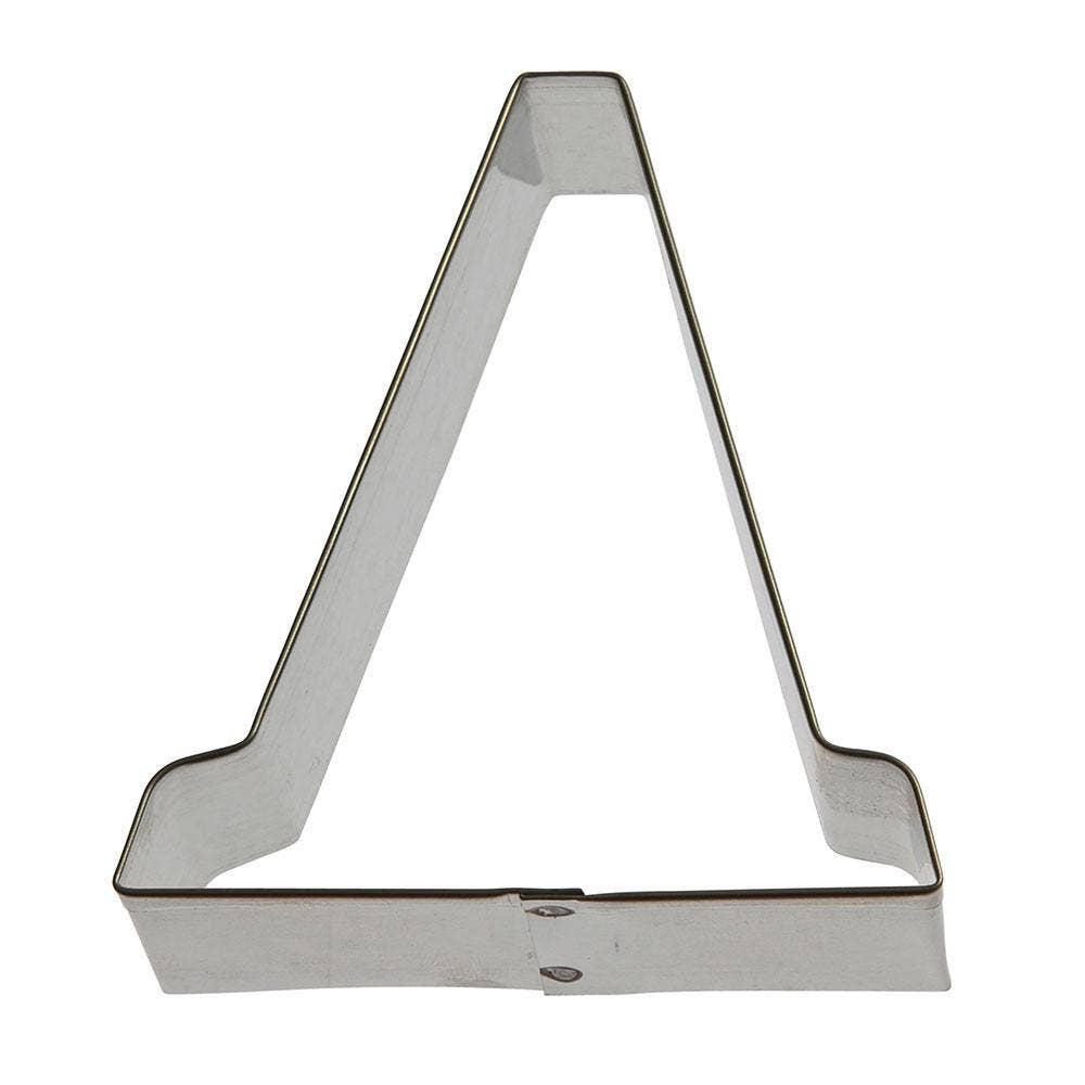 Traffic Cone Cookie Cutter 3.5 in B1634