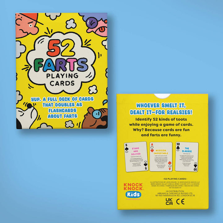 Knock Knock Kids - Fart Card Deck