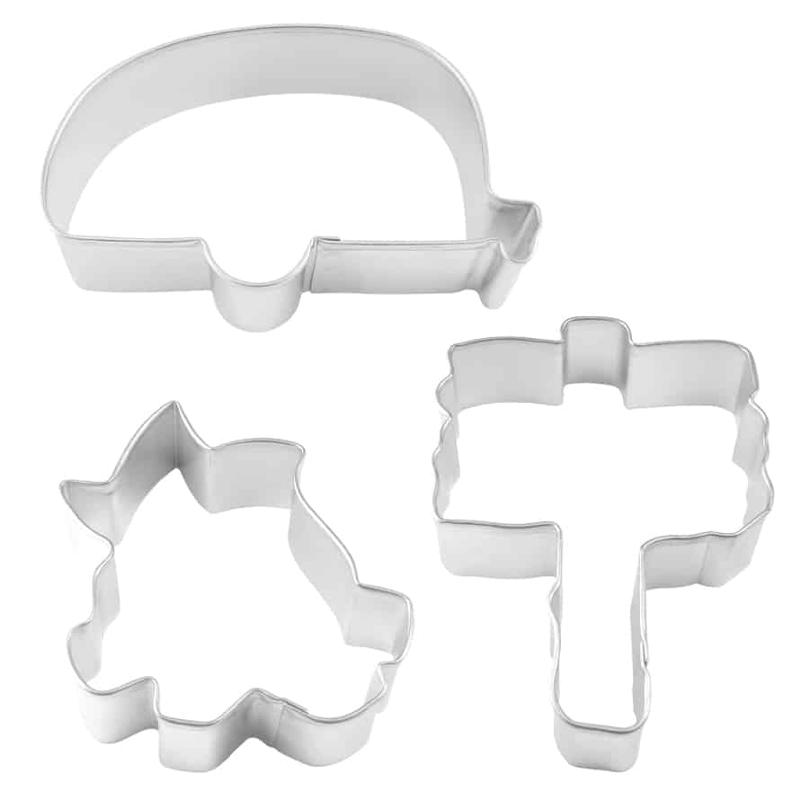 Happy Camper 3 PC Cookie Cutter Set