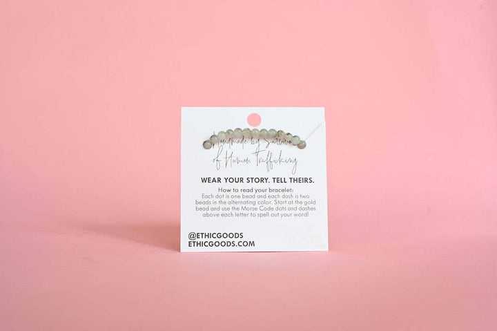 Morse Code Bracelet | DAUGHTER