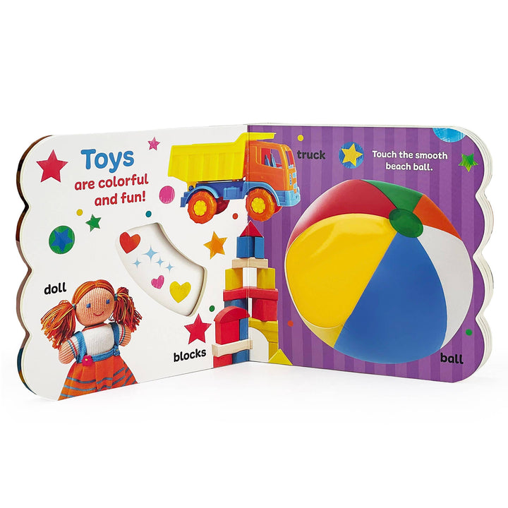 Touch and Feel First Words Interactive Board Book
