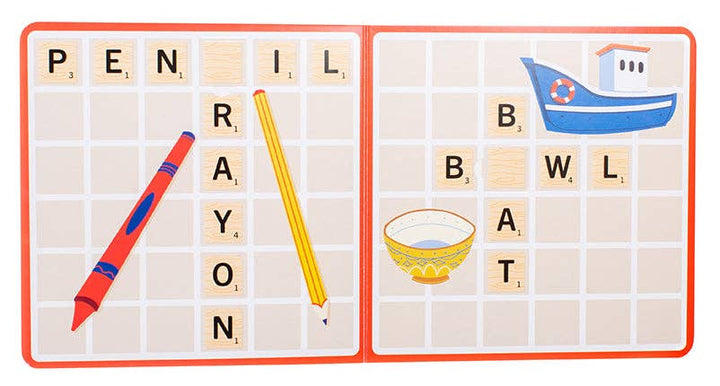 Scrabble: First Words (board book)