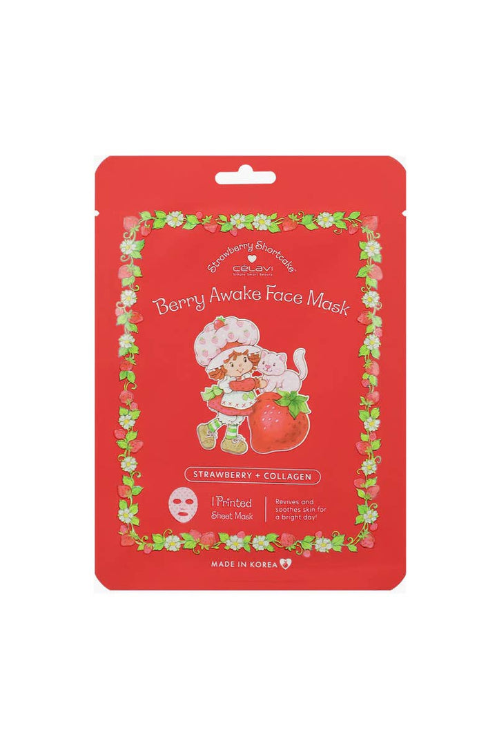 Strawberry Shortcake Berry Awake Face Mask