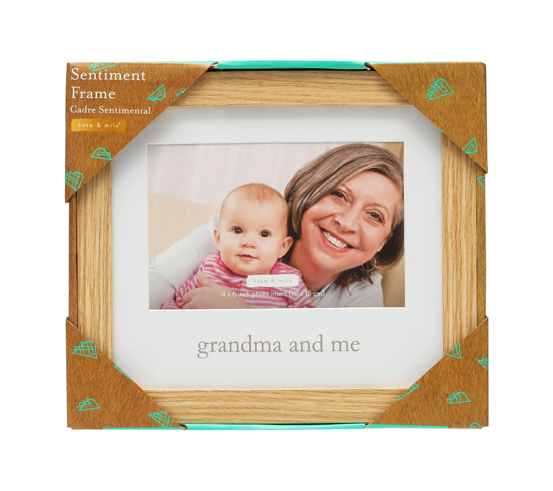 Grandma & Me Picture Frame, Natural