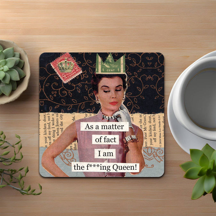 F*cking Queen Coaster