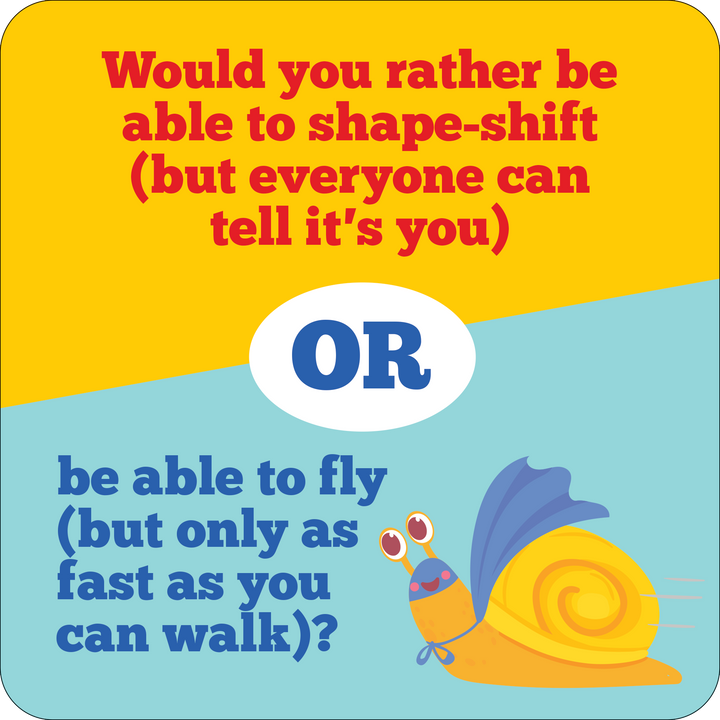 Would You Rather? Lunch Box Notes