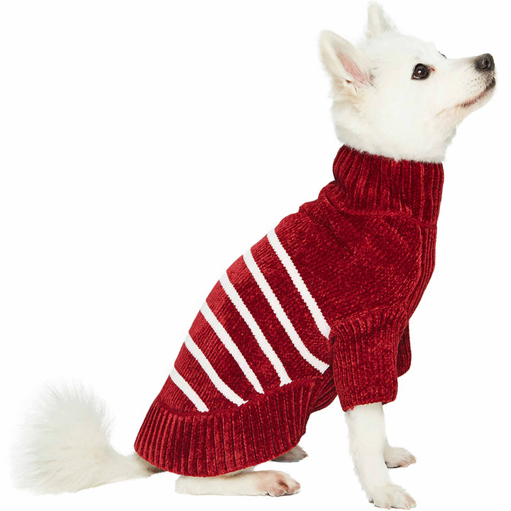 Ultra Soft Chenille Dog Sweater, Small to Large Breeds