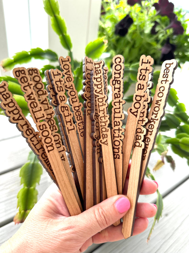 Everyday Plant Sticks/Signs
