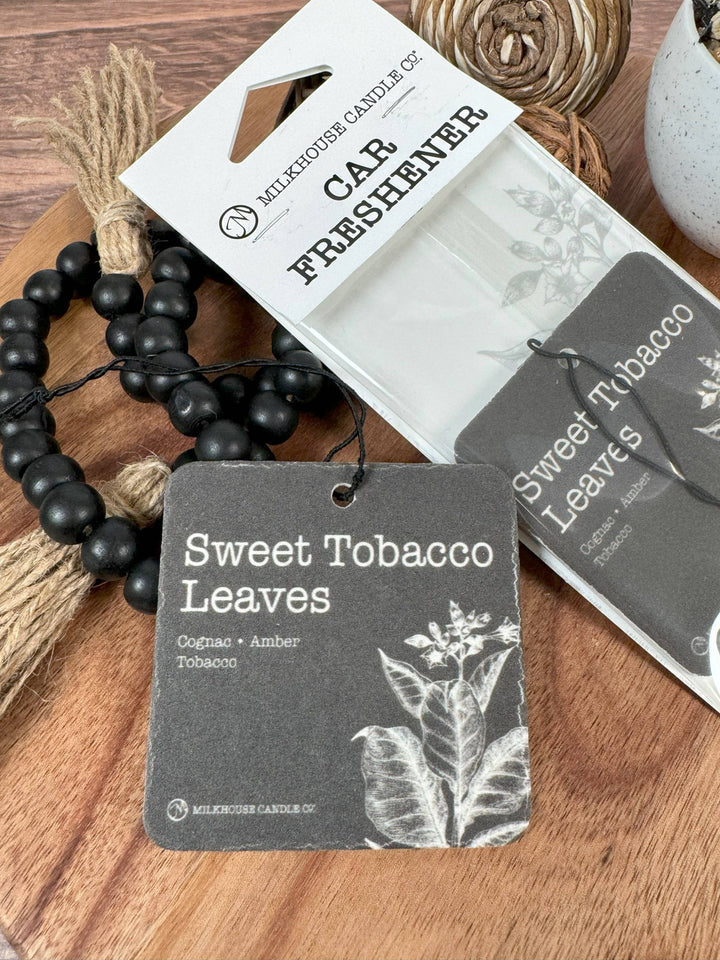 Sweet Tobacco Leaves Car Freshener