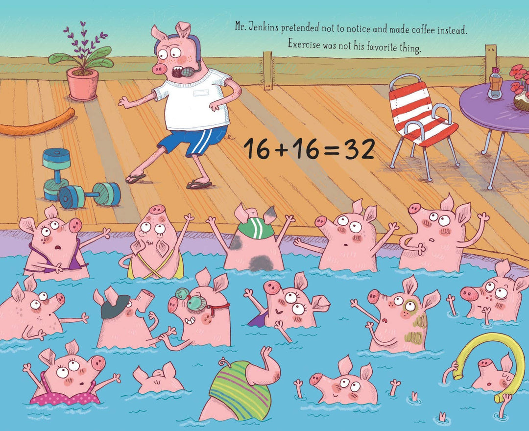 Too Many Pigs in the Pool, a picture book