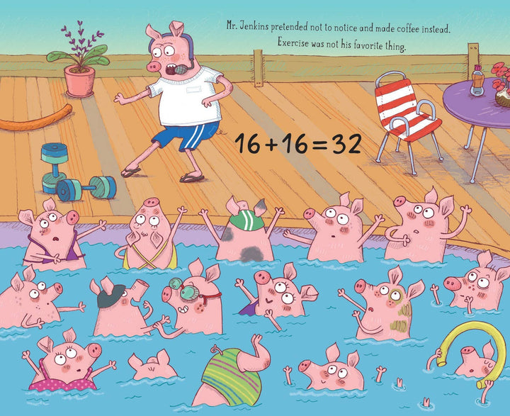 Too Many Pigs in the Pool, a picture book