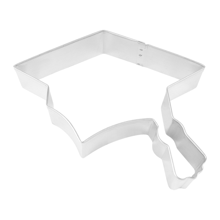 Graduation Cap Cookie Cutter 4.5" Carded