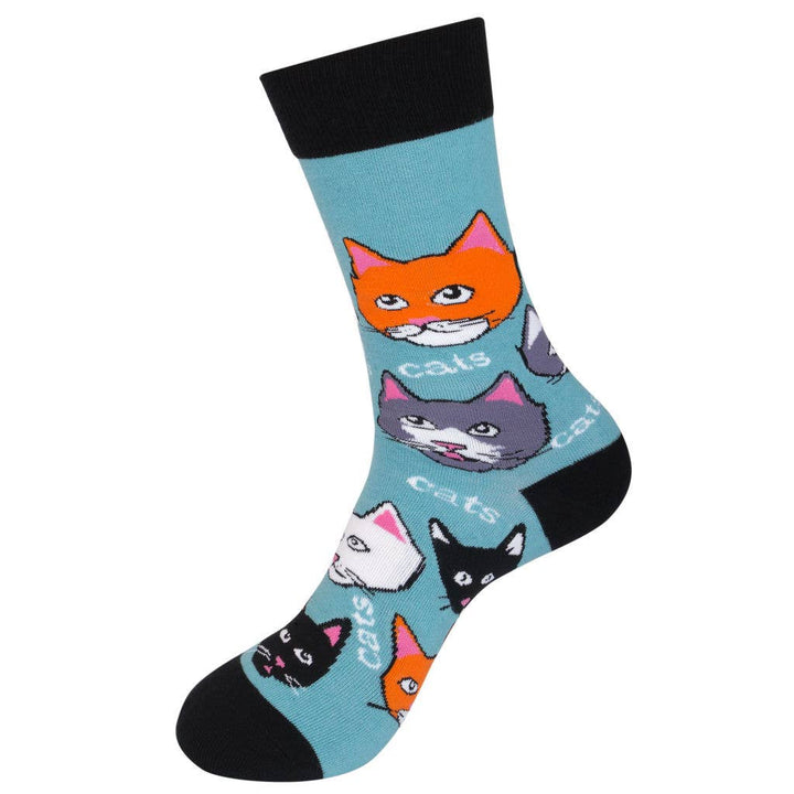 Cats Cats Cats Socks | For Cat Lovers | Funatic
