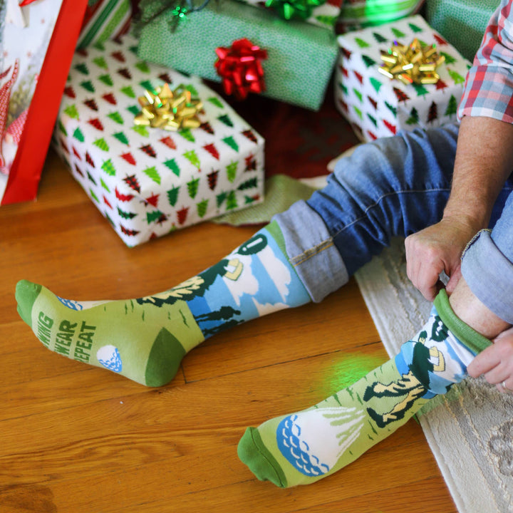 Swing Swear Repeat Socks