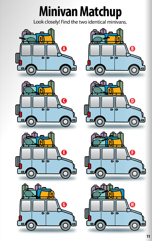 Activity Book - Super Fun Road Trip Activities for Kids