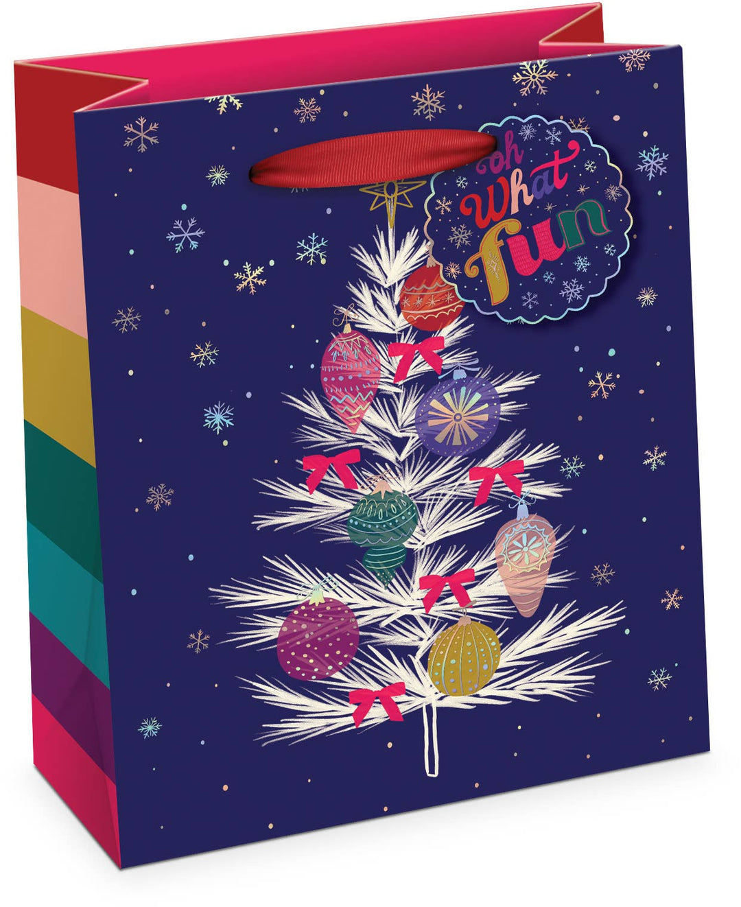 Medium Vertical Premium Gift Bags Bright Tree